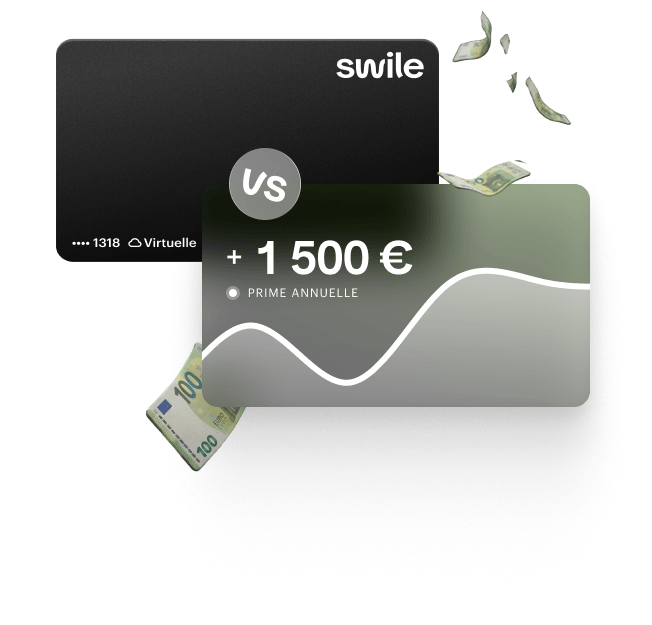 Carte Swile face à un montant de prime