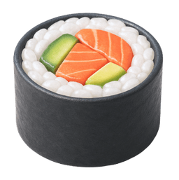 Maki saumon et avocat
