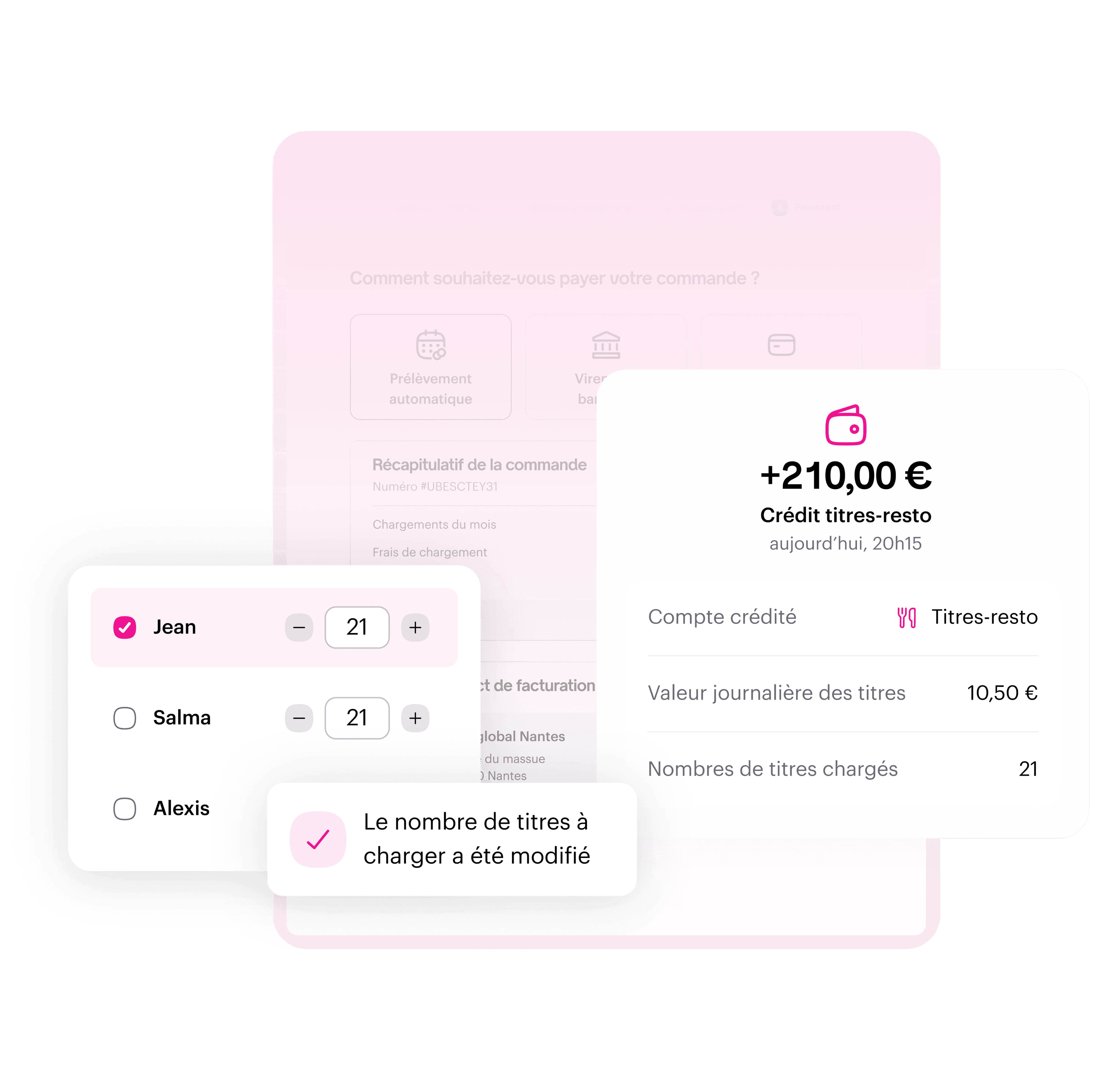 Configuration simple des paramètres de titres-restos.