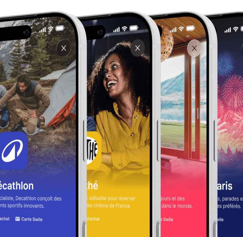 Application Swile — suivi de la dotation et des dépenses en temps réel